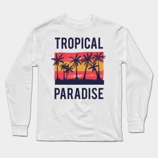 Tropical Paradise Long Sleeve T-Shirt